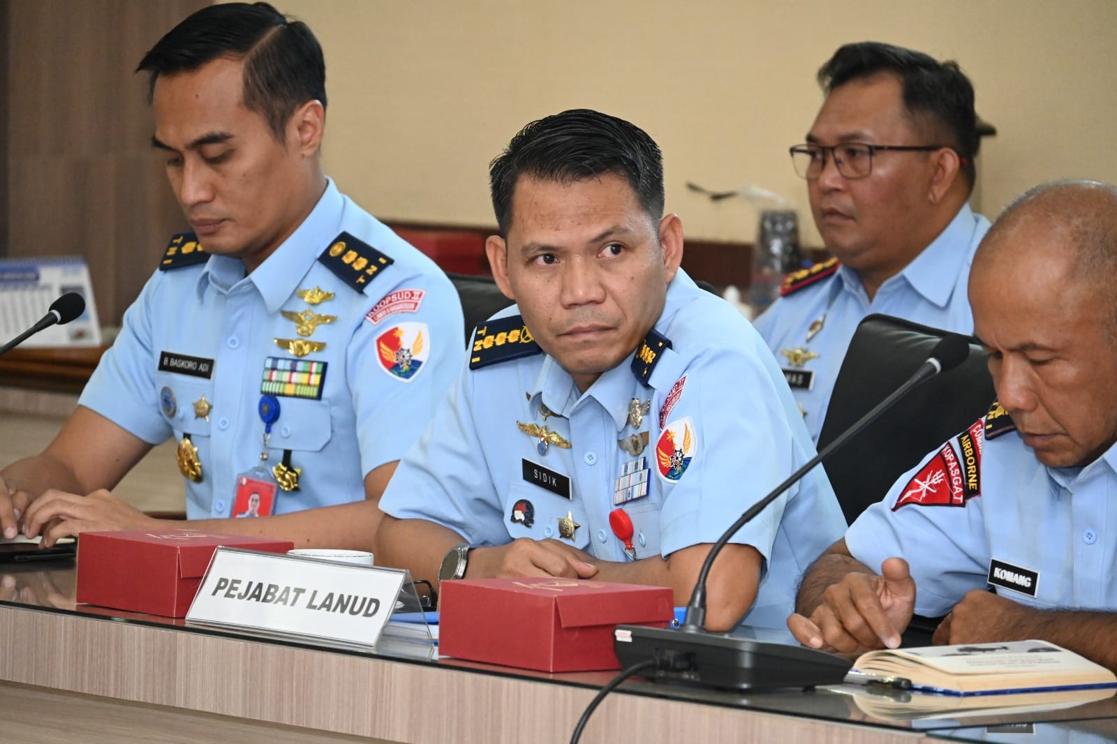 Tim Audit Kinerja Itkoopsudnas Gelar Entry Briefing Di Lanud Sultan Hasanuddin