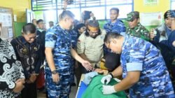 Ratusan Anak Turut Serta Dalam Sunatan Massal Yang Digelar Lanud Sultan Hasanuddin di Tompobulu