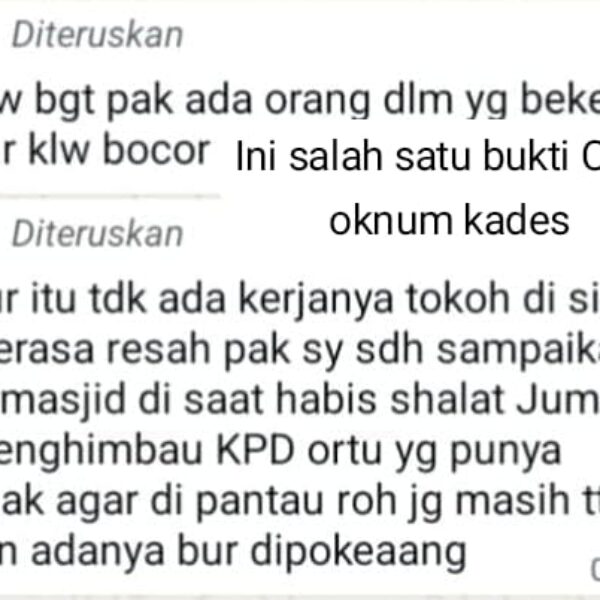 Merasa Difitnah, Warga Pokeang Tempuh Jalur Hukum Lawan Oknum Kades