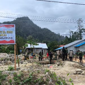 TMMD Ke-125 Kodim 1506/Namlea Picu Pembangunan di Buru Selatan TMMD Ke-125 Kodim 1506/Namlea Picu Pembangunan di Buru Selatan