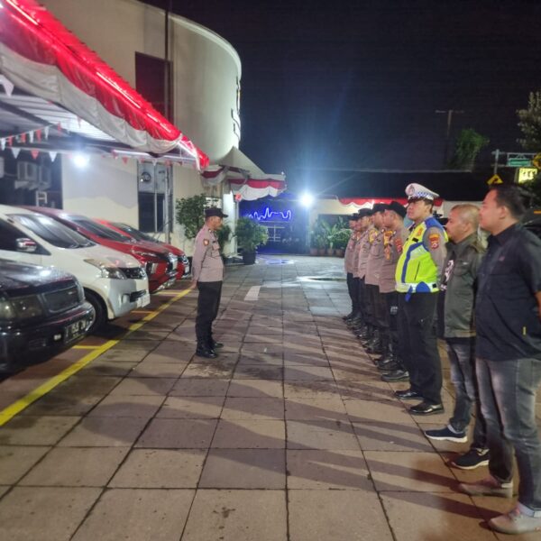 Polsek Cikupa Gelar Apel Ops Cipkon, Sasar Antisipasi 3C dan Gangguan Kamtibmas