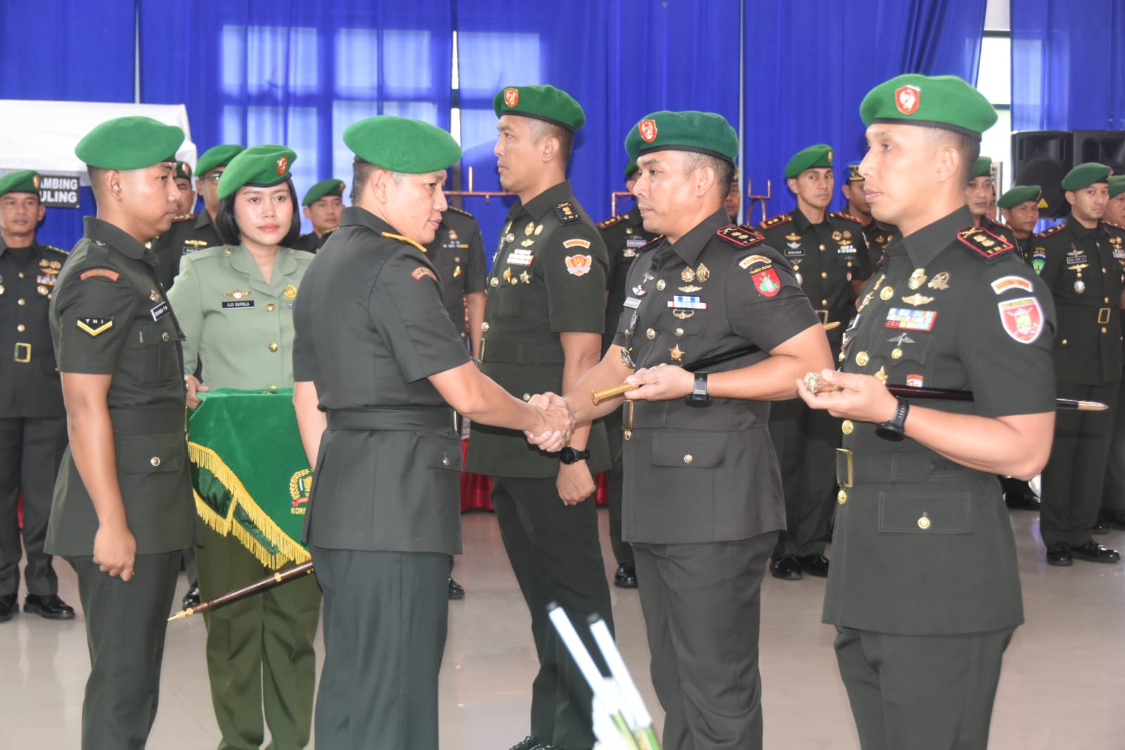 Danrem 101/Antasari Pimpin Sertijab Dandim 1002/HST Banjarmasin