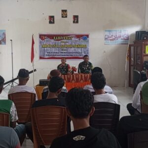 Satgas TMMD Kodim 1506/Namlea Melaksanakan Kegiatan Sosialisasi Tentang Keamanan dan Ketertiban Masyarakat (Kamtibmas) di Desa Hote Satgas TMMD Kodim 1506/Namlea Melaksanakan Kegiatan Sosialisasi Tentang Keamanan dan Ketertiban Masyarakat (Kamtibmas) di Desa Hote