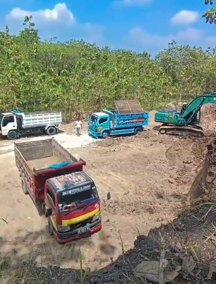 Ramai Diberitakan, Tambang Pasir Ilegal di Ngraho Masih Bebas Beroperasi