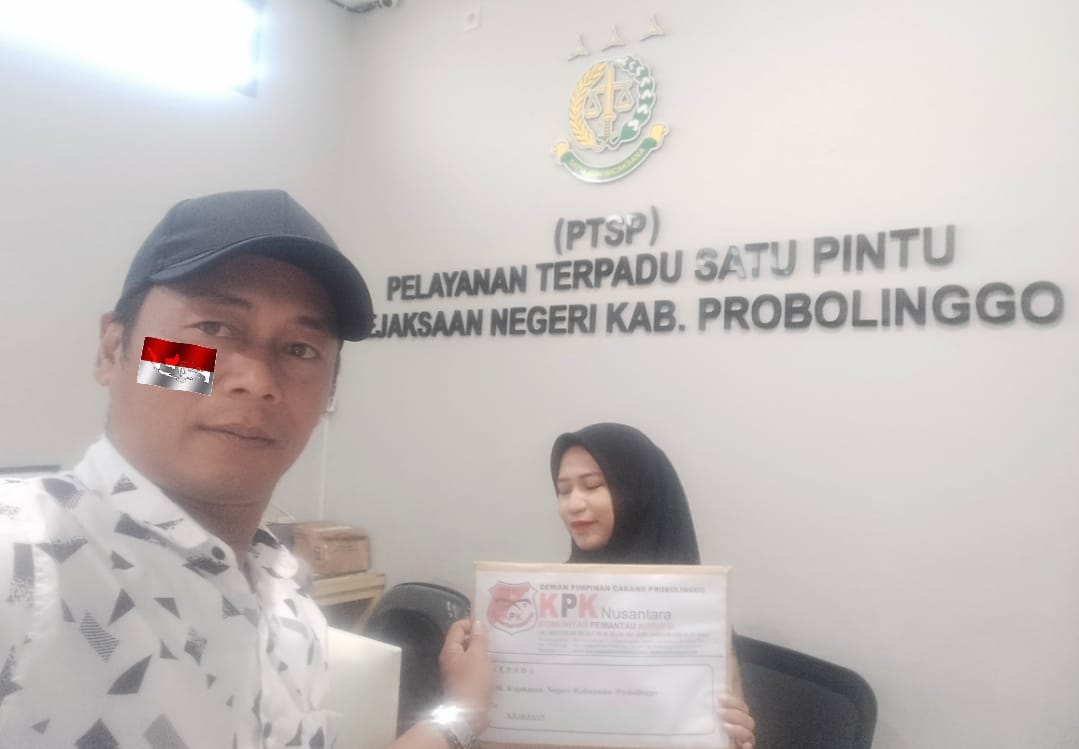 Aktivis KPK Nusantara Probolinggo Laporkan Dugaan Korupsi Dana Desa Kalidandan Aktivis KPK Nusantara Probolinggo Laporkan Dugaan Korupsi Dana Desa Kalidandan