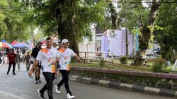 Color Run Menyala HST 2025, Dandim 1002/HST Bersama Forkopimda dan Ratusan Peserta