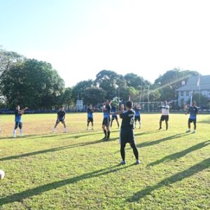 Laga Persahabatan, Lanud Sultan Hasanuddin dan Kosek II Gelar Pertandingan Sepak Bola