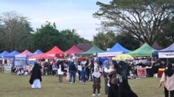 Warga Masyarakat Serbu Gebyar UMKM, Kolaborasi Lanud Sultan Hasanuddin Dan Kabupaten Maros