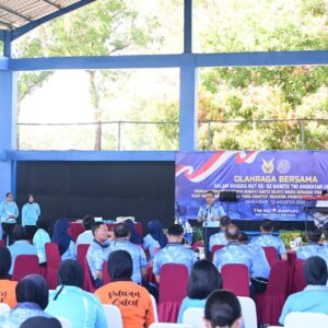 Danlanud Sultan Hasanuddin Hadiri Olahraga Bersama, Semarakkan HUT Ke-62 Wara di Makoopsud II Danlanud Sultan Hasanuddin Hadiri Olahraga Bersama, Semarakkan HUT Ke-62 Wara di Makoopsud II