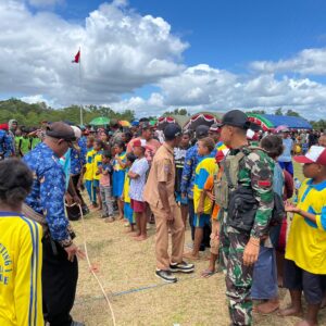 Satgas Yonif 312/KH Bangkitkan Jiwa Merdeka di Tanah Perbatasan Satgas Yonif 312/KH Bangkitkan Jiwa Merdeka di Tanah Perbatasan
