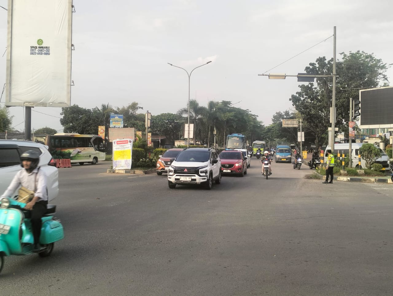 Polsek Anyar Patroli Dialogis, Beri Himbauan Kamtibmas ke Satpam Hotel