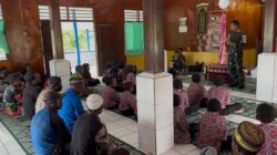 Bersama Masyarakat, Satgas Yonif 410/Alugoro Peringati Maulid Nabi Muhammad SAW di Papua