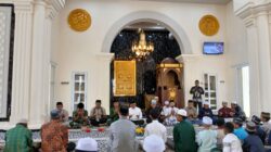 Danramil 1008-04 Hadiri Istighosah dan Peresmian Jalan Komplek Linda Regency 5