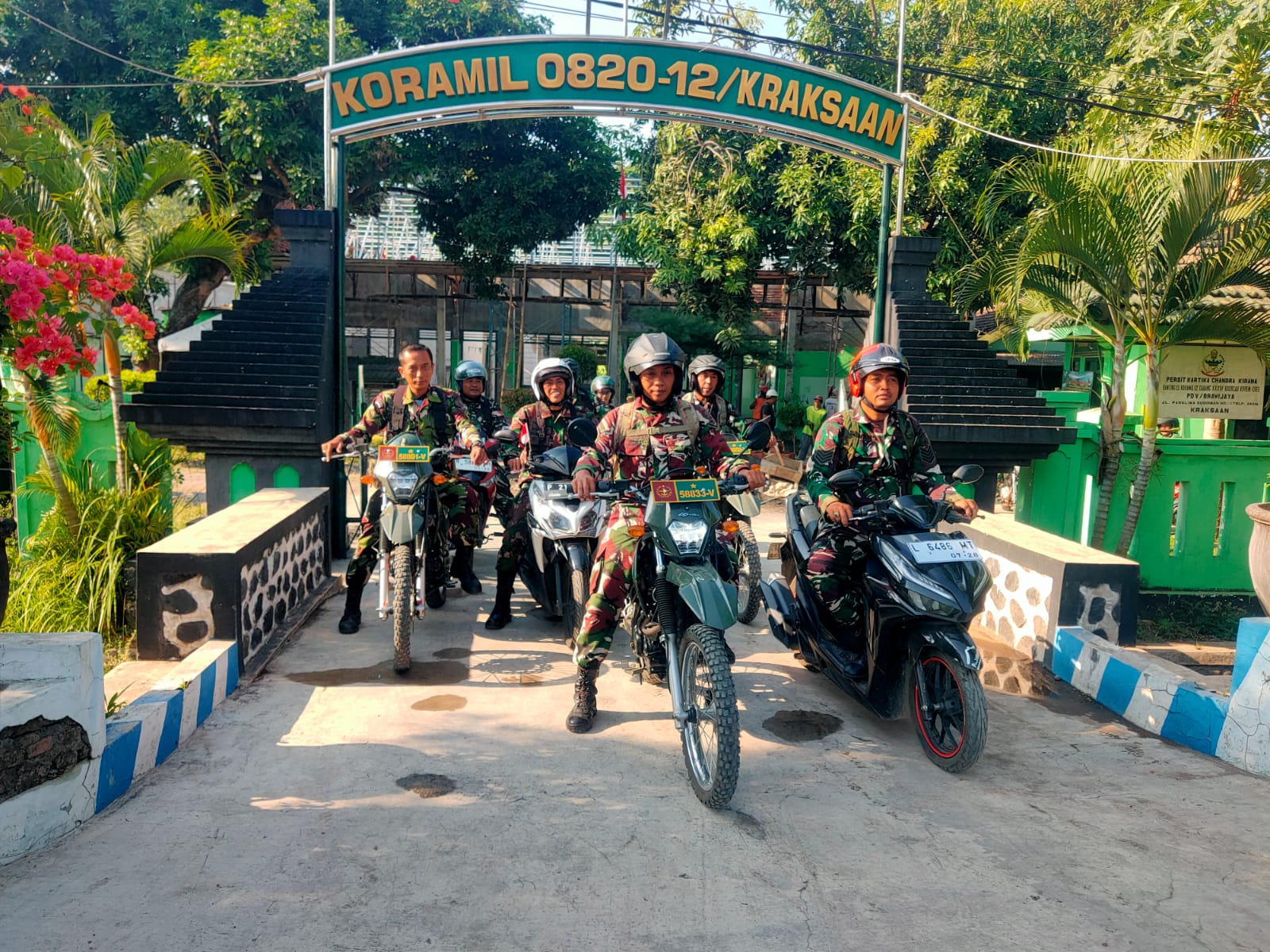 Sinergi TNI dan Warga Probolinggo, Koramil Jajaran Gelar Siskamling Terpadu
