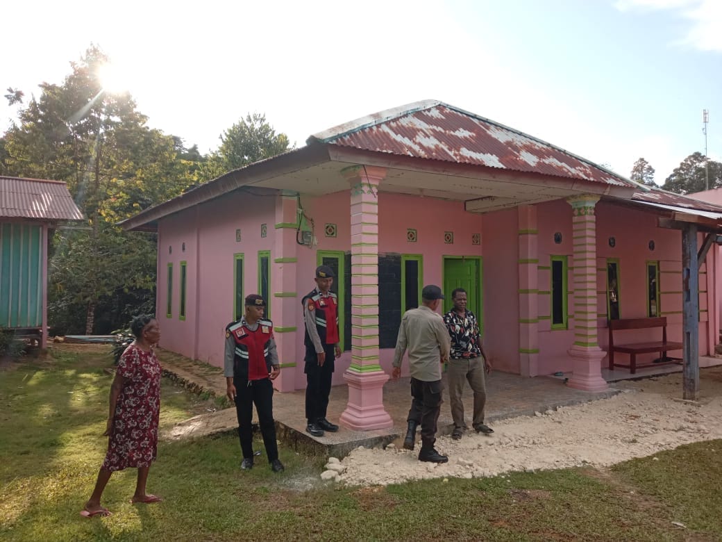 Polres Maybrat Laksanakan Patroli Gabungan Bersama Sat Brimob Guna Mengantisipasi Sitkamtibmas