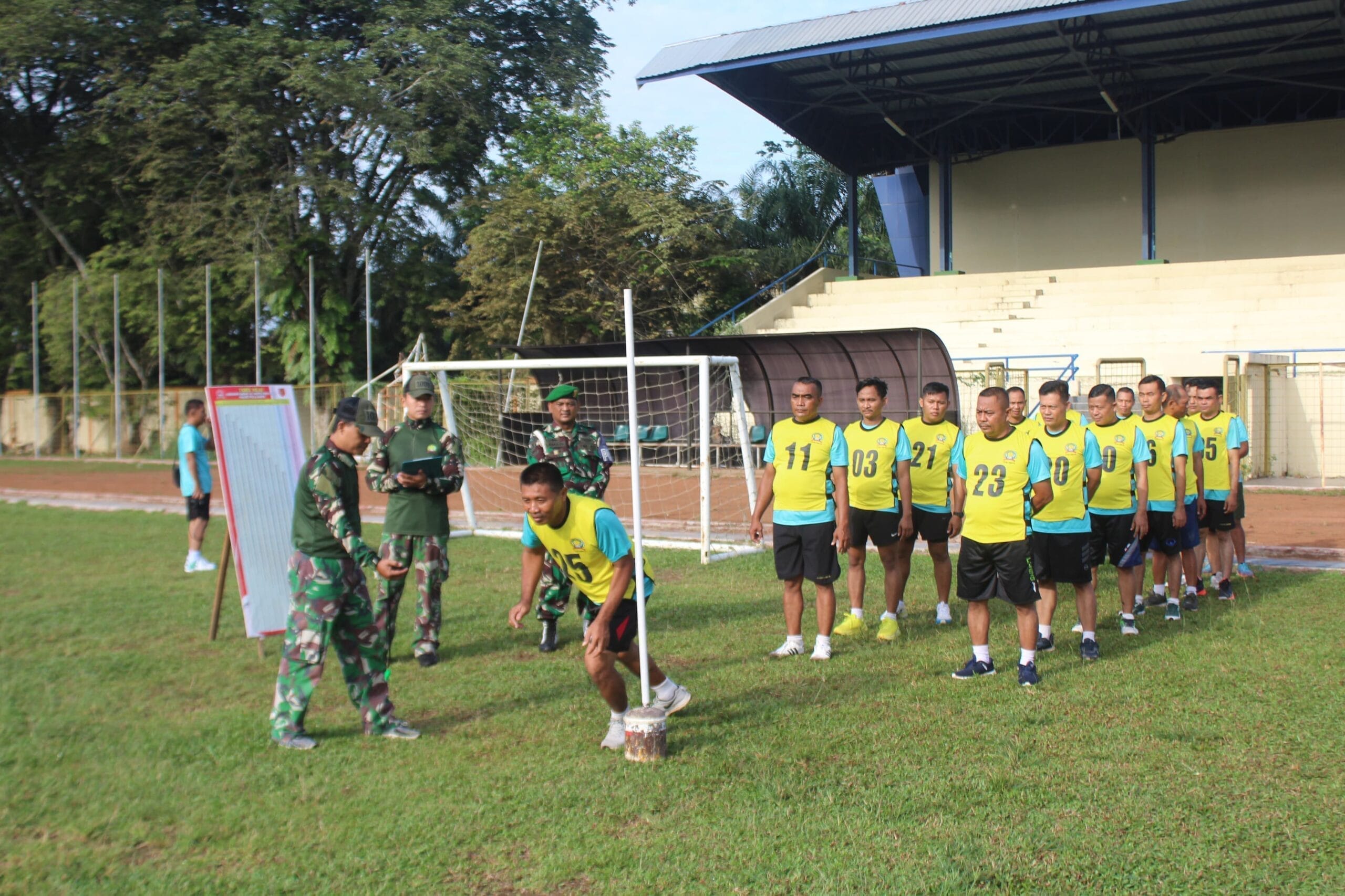 Kodim 1008/Tabalong Gelar Tes Kesegaran Jasmani Periode II TA 2025