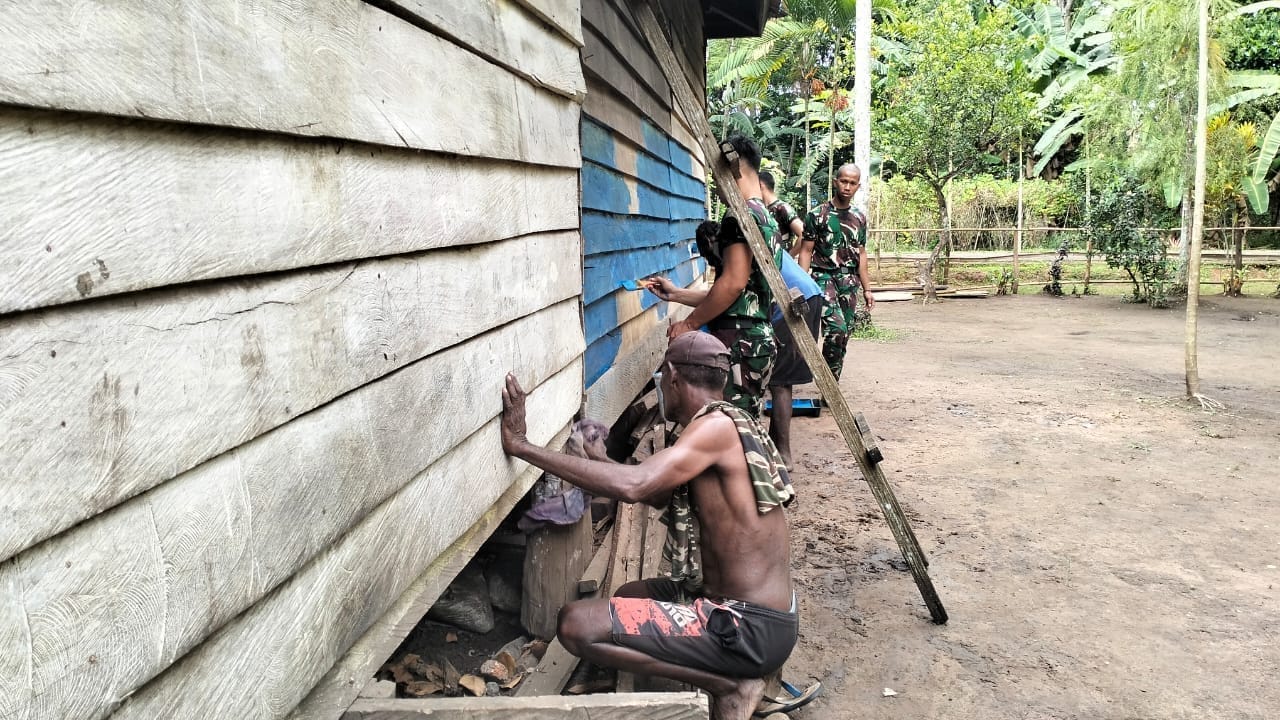Dari Tangan Prajurit Lahir Rumah Baru, Dari Hati TNI Tumbuh Cinta untuk Rakyat
