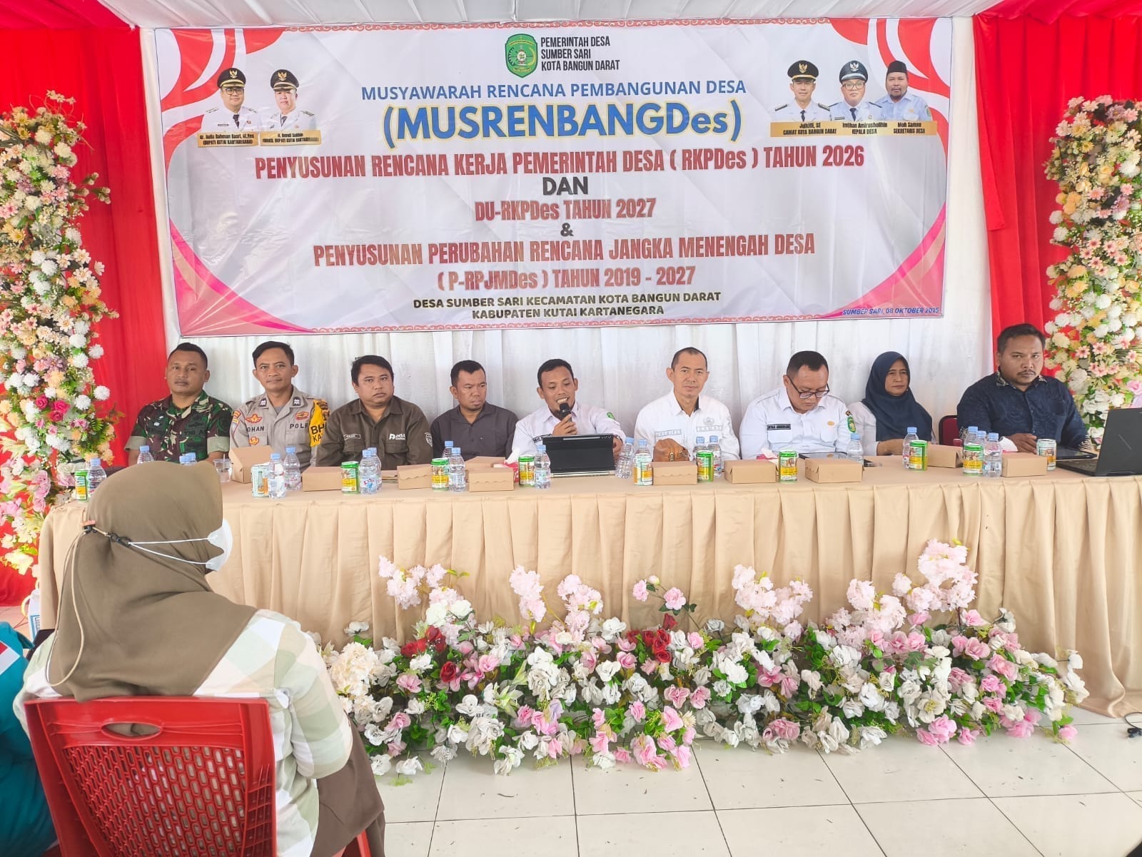 Dukung Pembangunan Di Desa Binaan, Babinsa Hadiri Musrenbangdes