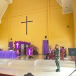 Satgas TMMD ke-126 Laksanakan Ibadah Bersama Masyarakat Distrik Kebar dengan Khidmat Satgas TMMD ke-126 Laksanakan Ibadah Bersama Masyarakat Distrik Kebar dengan Khidmat