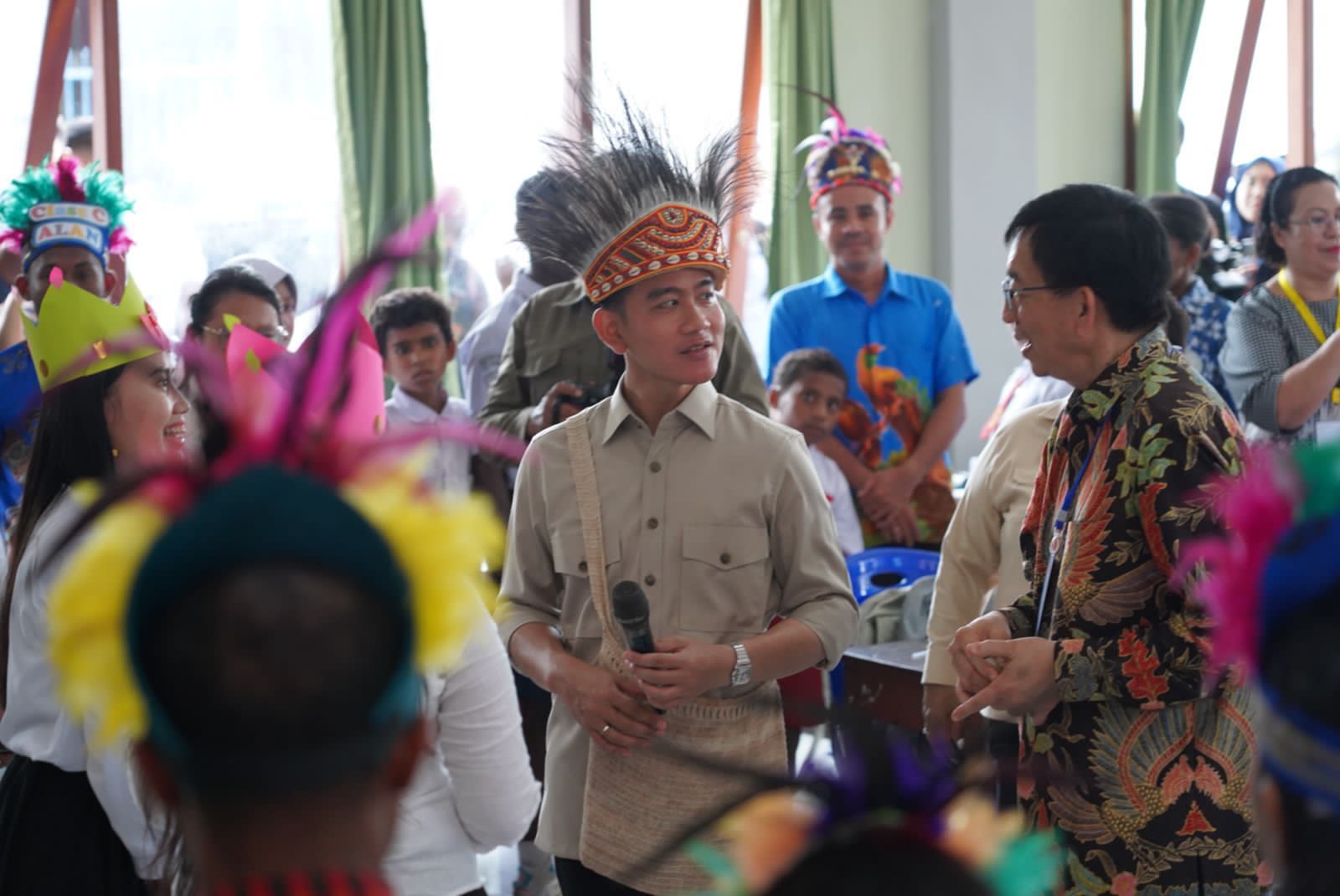 Tinjau Pembelajaran Metode GASING di Manokwari, Wapres Dorong Siswa Papua Cinta Matematika