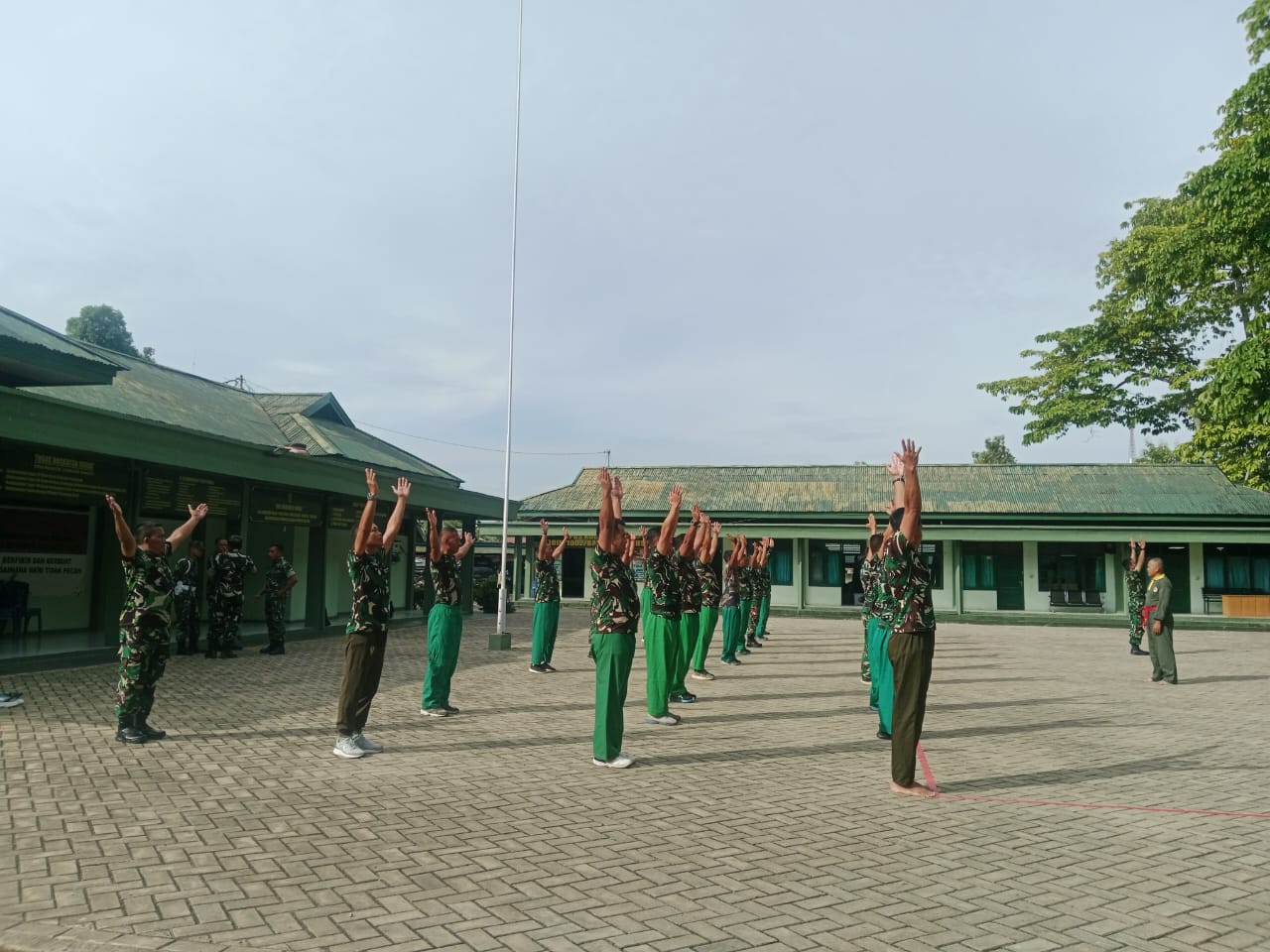 Semangat Prajurit Menggema di Makodim, Latihan Pencak Silat Militer Digelar Terukur dan Berkelanjutan