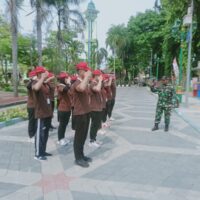 Koramil Kraksaan Hadir Jaga Keamanan Latsar CPNS Kejaksaan RI: “Semua Berjalan Lancar”