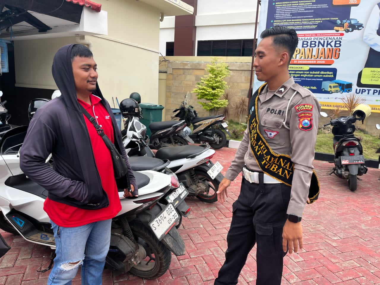 Program Polantas Menyapa Ajak Warga Sadar Tertib Berlalu Lintas