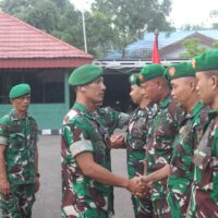 Pelepasan Prajurit BKO, Dandim 1008 Tekankan Keamanan dan Ketulusan Tugas