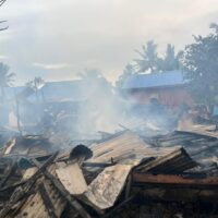 Kebakaran di Kompleks Perumahan 30 Viktory, Tiga Rumah Ludes Terbakar