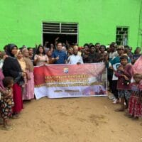 Polda Papua Barat Daya Pererat Silaturahmi Bersama Warga Kampung Warmon di Distrik Mayamuk