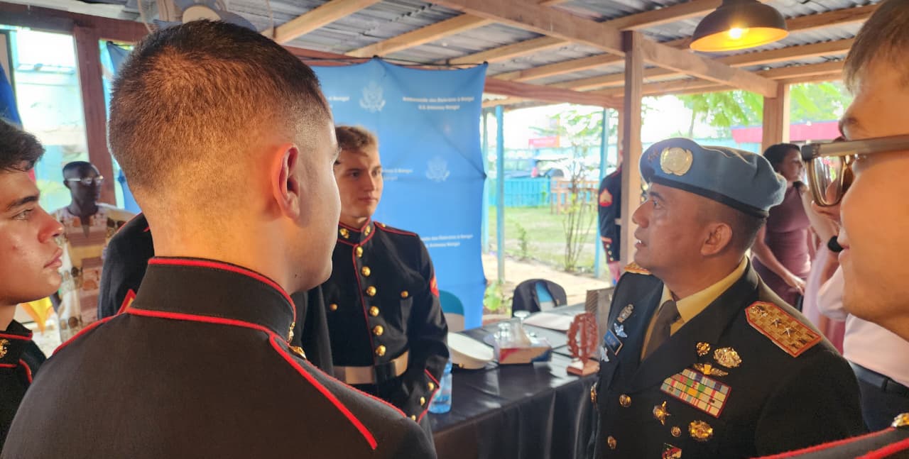 Tamu Kehormatan, DFC MINUSCA Hadiri 250th Marine Birthday Ball