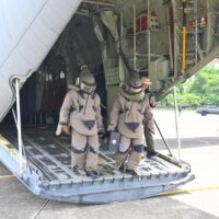 Tingkatkan Kesiapsiagaan Lanud Sultan Hasanuddin Gelar Latihan Penanganan Ancaman Bom