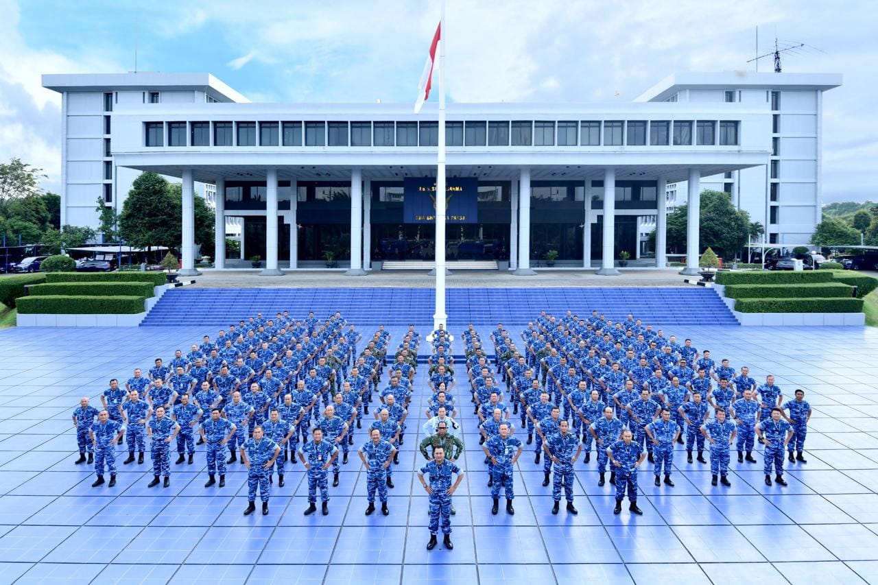 Danlanud Sultan Hasanuddin Hadiri Apel Komandan Satuan TNI AU 2025