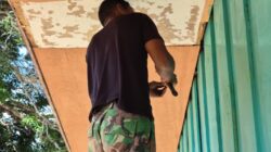 Satgas Yonif 312/KH Renovasi Tiga Ruang Kelas SD YPK Sota, Bukti Kepedulian TNI terhadap Pendidikan di Perbatasan Satgas Yonif 312/KH Renovasi Tiga Ruang Kelas SD YPK Sota, Bukti Kepedulian TNI terhadap Pendidikan di Perbatasan