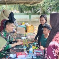 TNI Dirikan Pos Kesehatan Terpadu untuk Korban Banjir Aceh