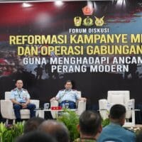 Asops Panglima TNI Buka Forum Diskusi Reformasi Kampanye Militer dan Operasi Gabungan TNI