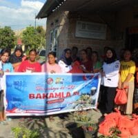 Stasiun Bakamla TBK Salurkan Paket Sembako Sambut HUT ke-20 Bakamla RI