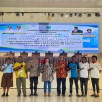 Wakapolres Maybrat Berikan Materi Program Pembinaan Remaja PMKS Tentang Bahaya Narkoba