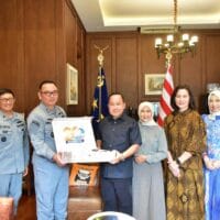 Dari Generasi ke Generasi, Kepala Bakamla RI Anjangsana Dalam Rangka HUT Bakamla RI