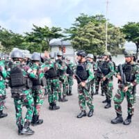 Cek Kesiapan Tempur, Komandan Batalyon Infanteri 2 Marinir Pimpin Apel Organik