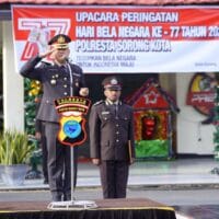 Kapolresta Sorong Kota Irup Upacara, Tegaskan Pentingnya Bela Nagara Saat Bacakan Amanat Presiden