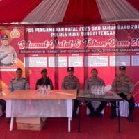 TNI–Polri Bersinergi, Kodim 1002/HST Amankan Perayaan Natal dan Tahun Baru
