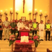 Dandim 0820/Probolinggo Turun Langsung Pimpin Apel Patroli Gabungan, Pastikan Natal 2025 dan Tahun Baru Aman