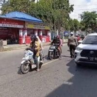 Kodim 1002/HST Siagakan Personel Amankan Pergerakan Jamaah Menuju Martapura