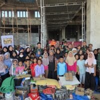 TNI dan Unsyiah Gelar Trauma Healing untuk Anak Korban Banjir di Pidie Jaya