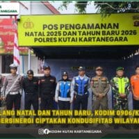 Jelang Natal dan Tahun Baru, Kodim 0906/Kkr Bersinergi Ciptakan Kondusifitas Wilayah