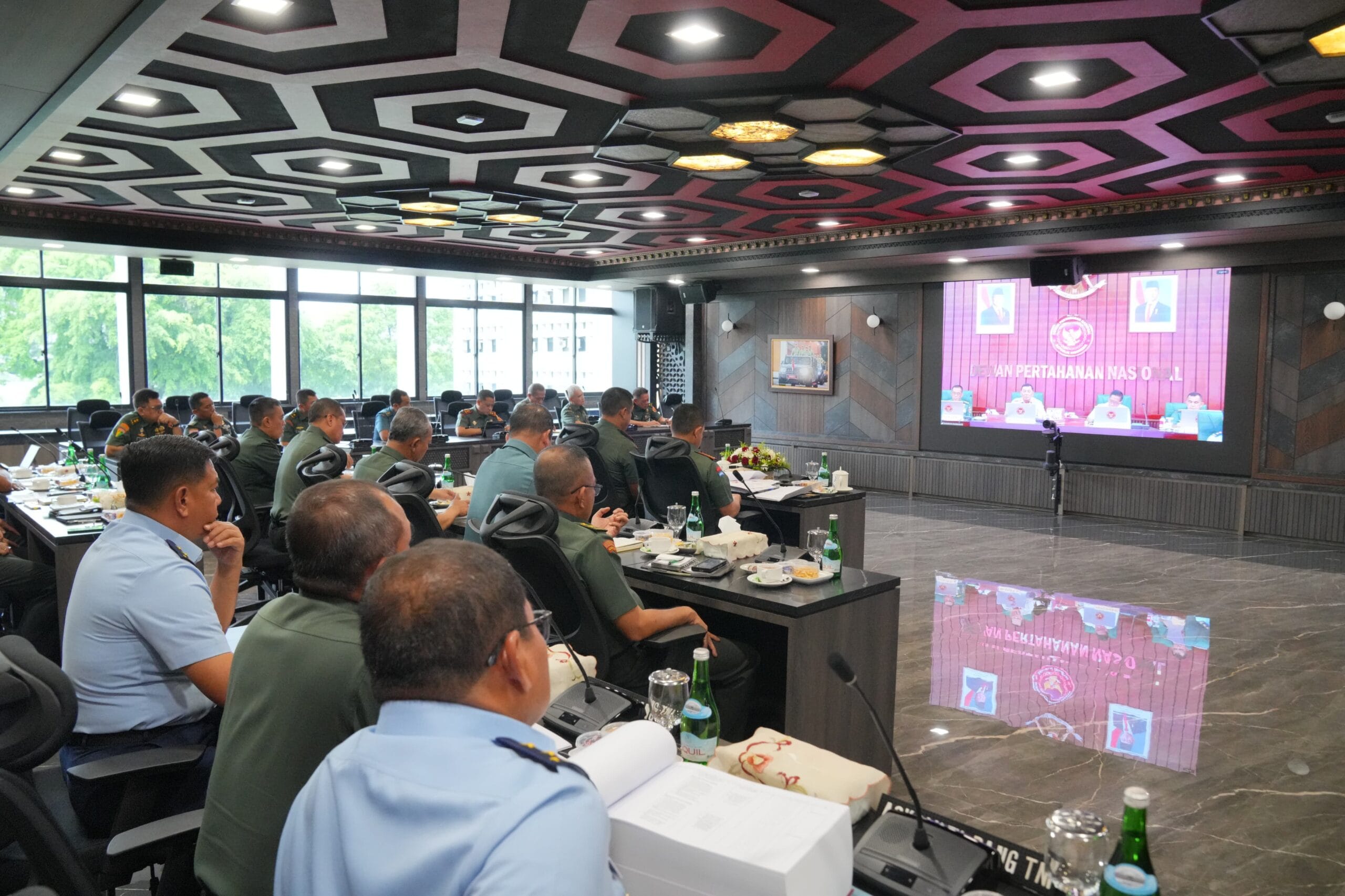 Panglima TNI Ikuti Rapim Kemhan Dan TNI Tahun 2026