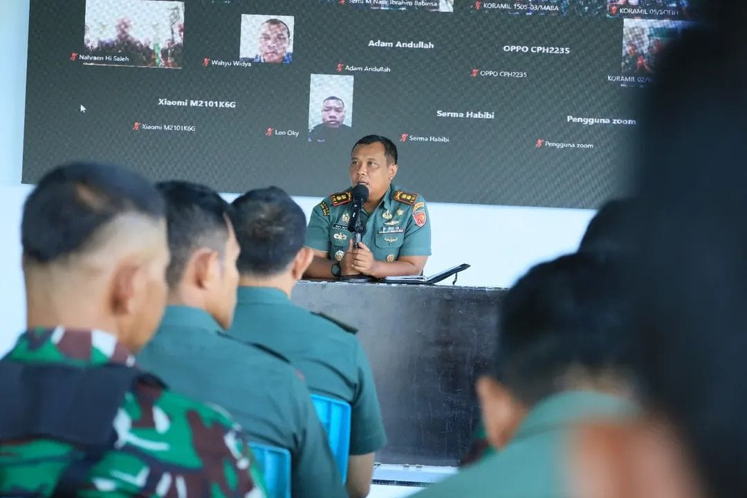 Dandim 1505/Tidore Tekankan Hindari Pelanggaran dan Jaga Kebugaran Prajurit
