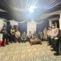 Dukung Pengamanan Nataru, Kodim 1008/Tabalong Laksanakan Bantuan Personel di Pos Pelayanan Mabuun