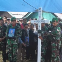 Sebagai Bentuk Penghormatan Negara, Dandim 1008/Tabalong Pimpin Pemakaman Militer
